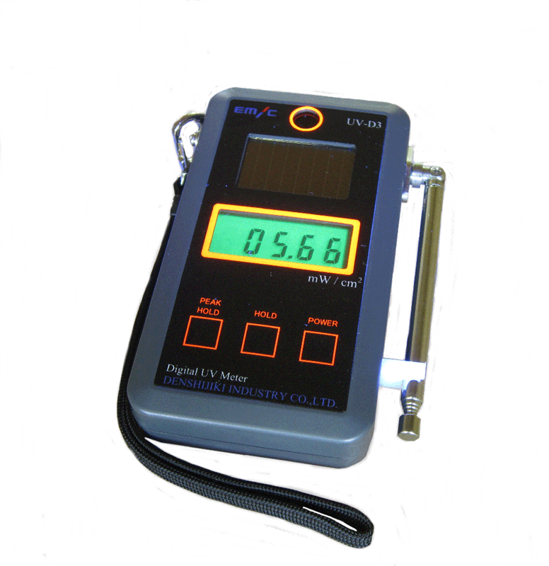 Máy đo cường độ ti UV intensity meter Emic UV-D3
