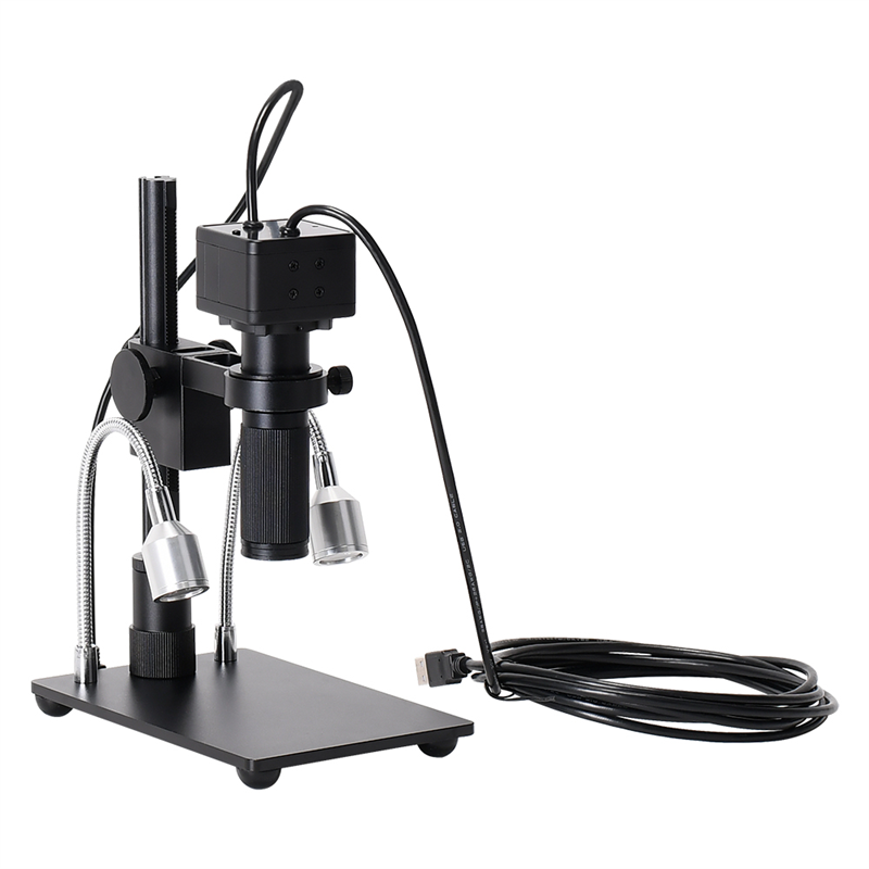 HAYEAR 5MP HD USB 2. 0 Industrial Microscope camera (1 / 2.5 color CMOS ) with 3M USB cable C-mount Industrial Microscope Camera Set Portable Stand Set model HY-500B