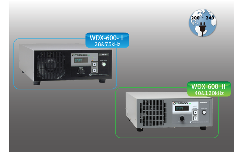Máy rửa siêu âm Honda Digital DYNASHOCK ultrasonic cleaner, model: WDX-600-I / WDX-1200-I / WDX-600-Ⅱ