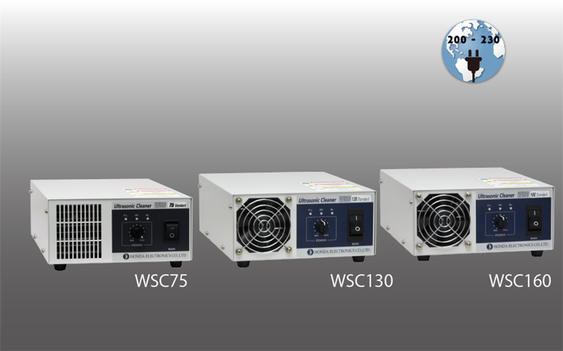 Máy rửa siêu âm Honda Medium frequency ultrasonic cleaner, WSC75, WSD130, WSC160