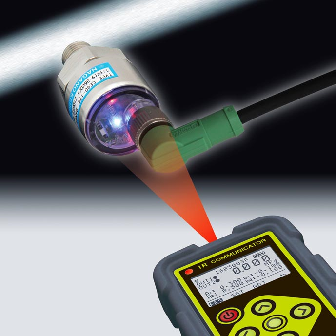 Công tăc áp suất Nagano Keiki model CE40 IR Communication type Pressure Switch