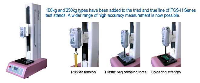 Giá đỡ máy đo lực Manual Test Stands (Acquest SKS Coporation) Shimpo FGS-100HB, Shimpo FGS-250HB