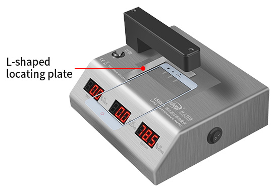 lens transmittance meter L-shaped locating plate lens transmittance meter L-shaped locating plate