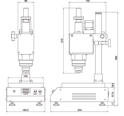 Outer dimensions (mm)