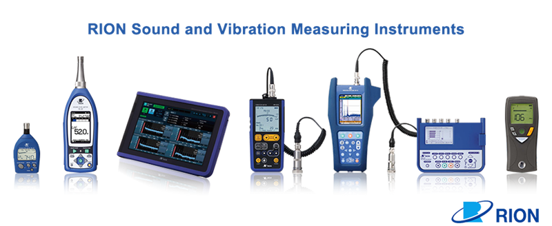 RION SOUND AND VIBRATION MEASURING INSTRUMENT