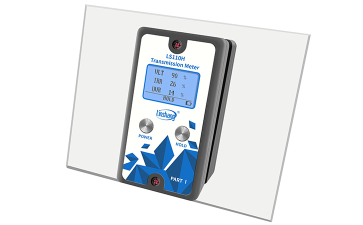 Máy đo phim cách nhiệt, Máy kiểm tra độ trong suốt của kính LS110H Split Transmission Meter