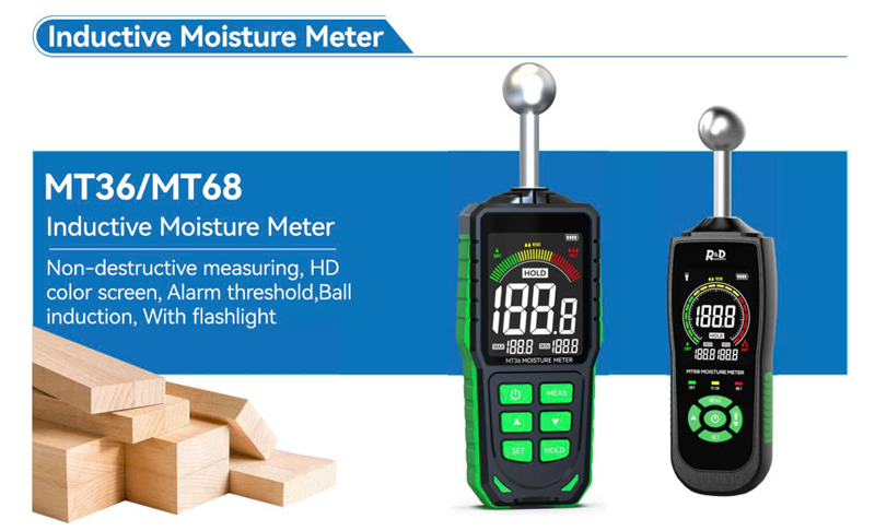 Máy đo độ ẩm Introductive Moisture Meter R&D MT36, MT68