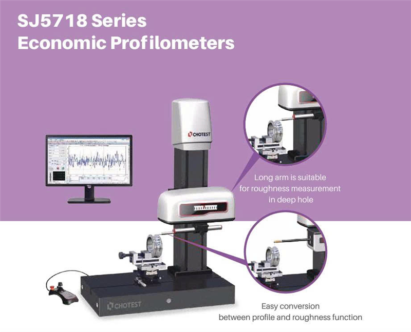 Chotest Profilometer & Roughness measuring machine SJ5718-PR, SJ5718-P, SJ5718-R