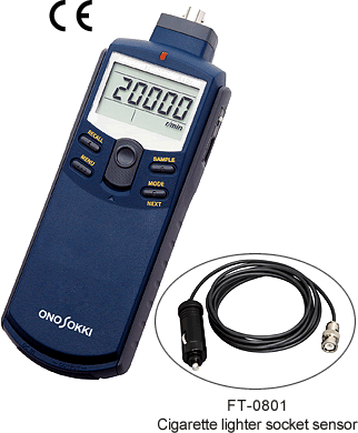 Máy đo tốc độ vòng quay Ono sokki FT-7200 Advanced Handheld Tachometer 