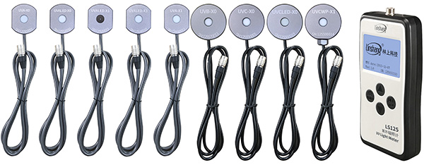 UV light meter probes UV light meter probes