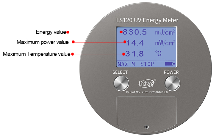UV energy meter UV energy meter