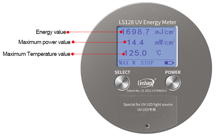 UV energy meter UV energy meter