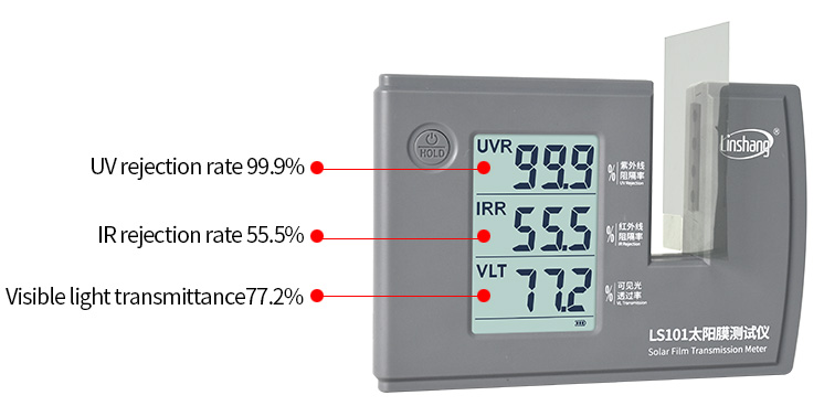 LS101 solar film tester test film LS101 solar film tester test film