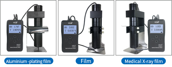 optical density meter test different materials optical density meter test different materials