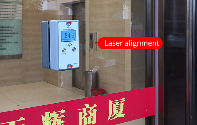 split light transmittance meter laser alignment split light transmittance meter laser alignment