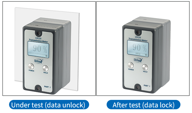 split light transmittance meter HOLD function split light transmittance meter HOLD function