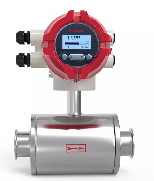 Thiết bị đo lưu lượng Supmea SUP-LDG Sanitary electromagnetic flowmeter for food processing