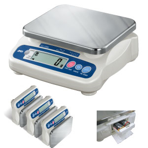 Cân Kỹ thuật AND SJ-HS Series ( Precision Bench Scales, model: SJ-1000HS, SJ-2000HS, SJ-5000HS, SJ-5001HS, SJ-12KHS, SJ-20KHS, SJ-30KHS
